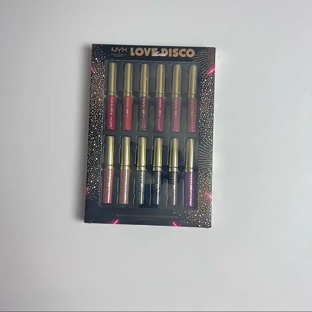 NYX Professional Love Lust Disco Lip Lacquer Set